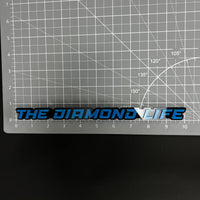 1PC THE DIAMOND LIFE 3D Acrylic Badge - Car Truck Emblem Fender Sticker