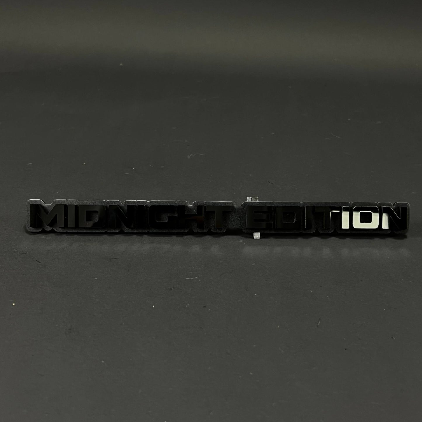 1PC MIDNIGHT EDITION 3D Acrylic Badge - Car Truck Emblem Fender Sticker