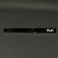 1PC MIDNIGHT EDITION 3D Acrylic Badge - Car Truck Emblem Fender Sticker