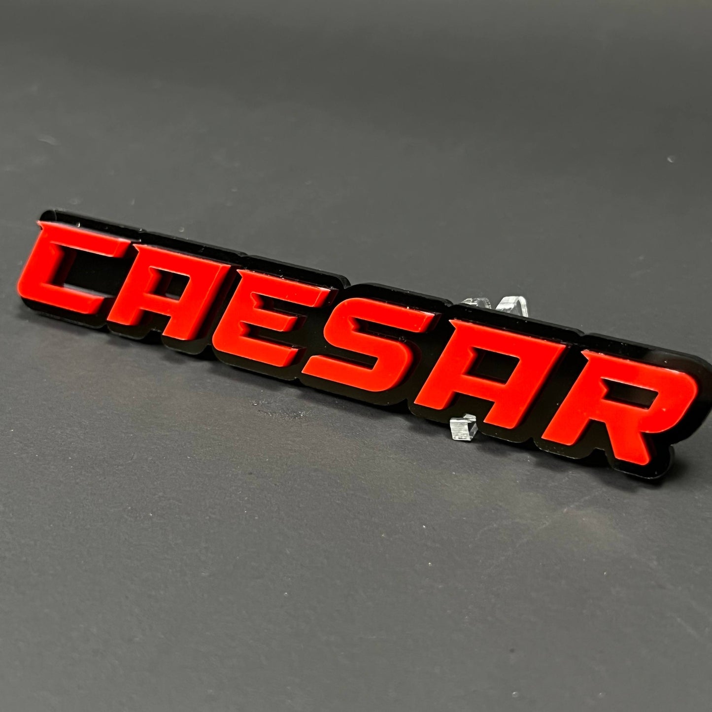 1PC CAESAR 3D Acrylic Badge - Car Truck Emblem Fender Tailgate Trunk Sticker
