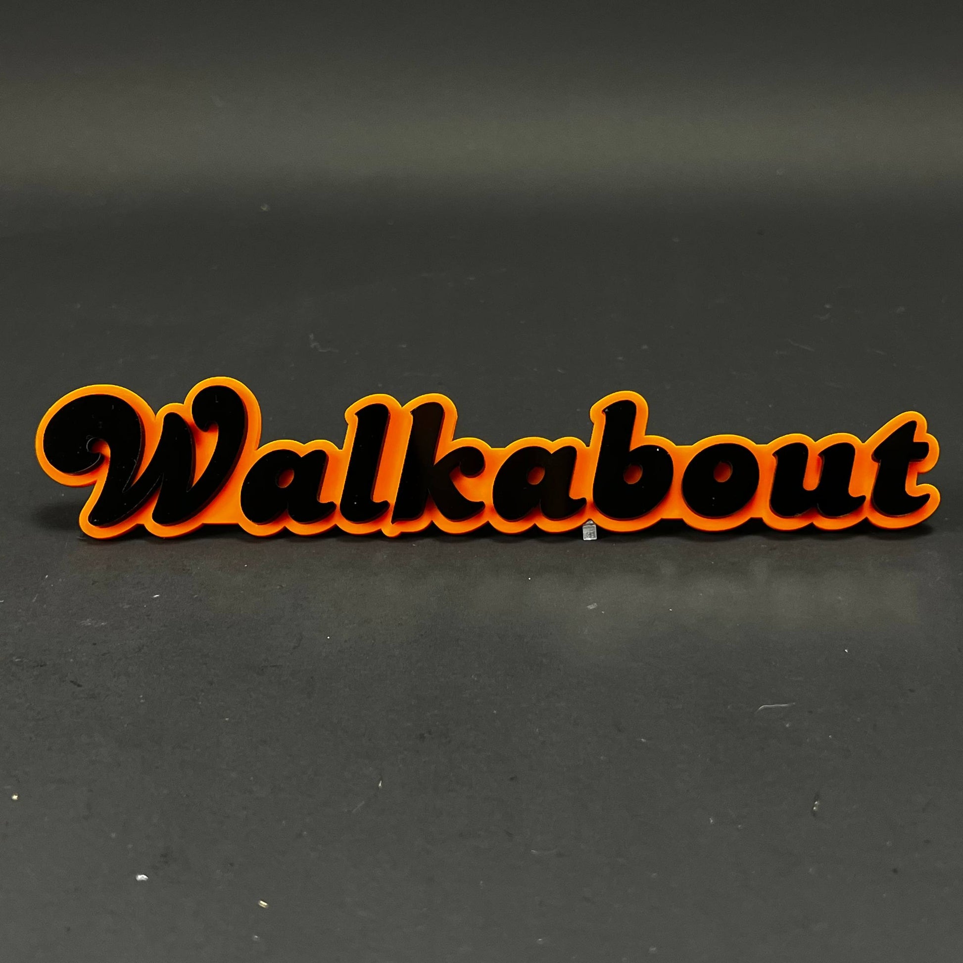 1PC Walkabout 3D Acrylic Badge - Car Truck Emblem Fender Tailgate Trunk Sticker