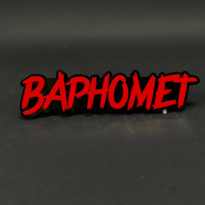 1PC BAPHOMET 3D Acrylic Badge - Car Truck Emblem Fender Tailgate Trunk Sticker
