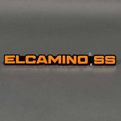 1PC ELCAMINO SS 3D Acrylic Badge - Car Truck Emblem Fender Sticker