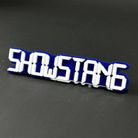 1PC Showstang 3D Acrylic Badge - Car Truck Emblem Fender Tailgate Trunk Sticker