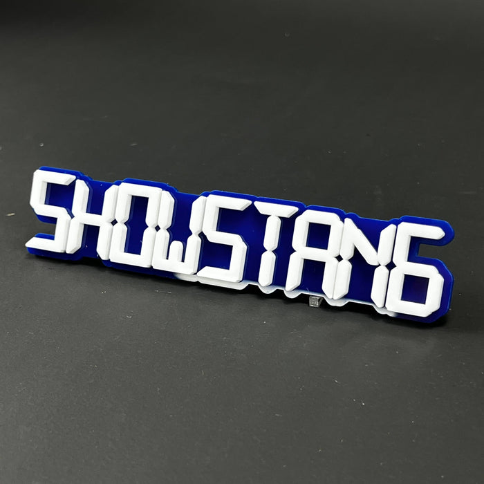 1PC Showstang 3D Acrylic Badge - Car Truck Emblem Fender Tailgate Trunk Sticker
