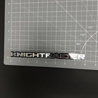 1PC KNIGHTRAIDER 3D Acrylic Badge - Car Truck Emblem Fender Sticker