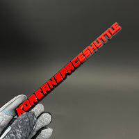 1PC KOREANSPACESHUTTLE 3D Acrylic Badge - Car Truck Emblem Fender Sticker