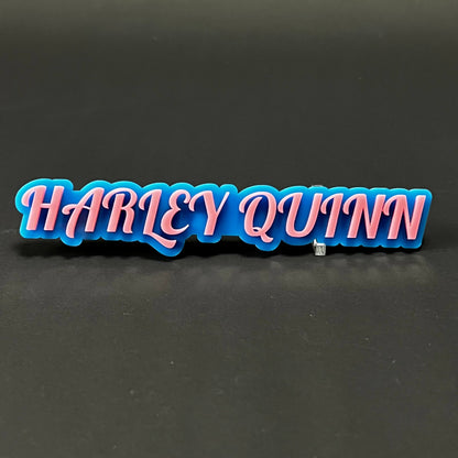 1PC HARLEY QUINN 3D Acrylic Badge - Car Truck Emblem Fender Sticker