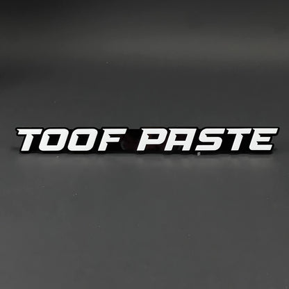 1PC TOOF PASTE 3D Acrylic Badge - Car Truck Emblem Fender Tailgate Trunk Sticker