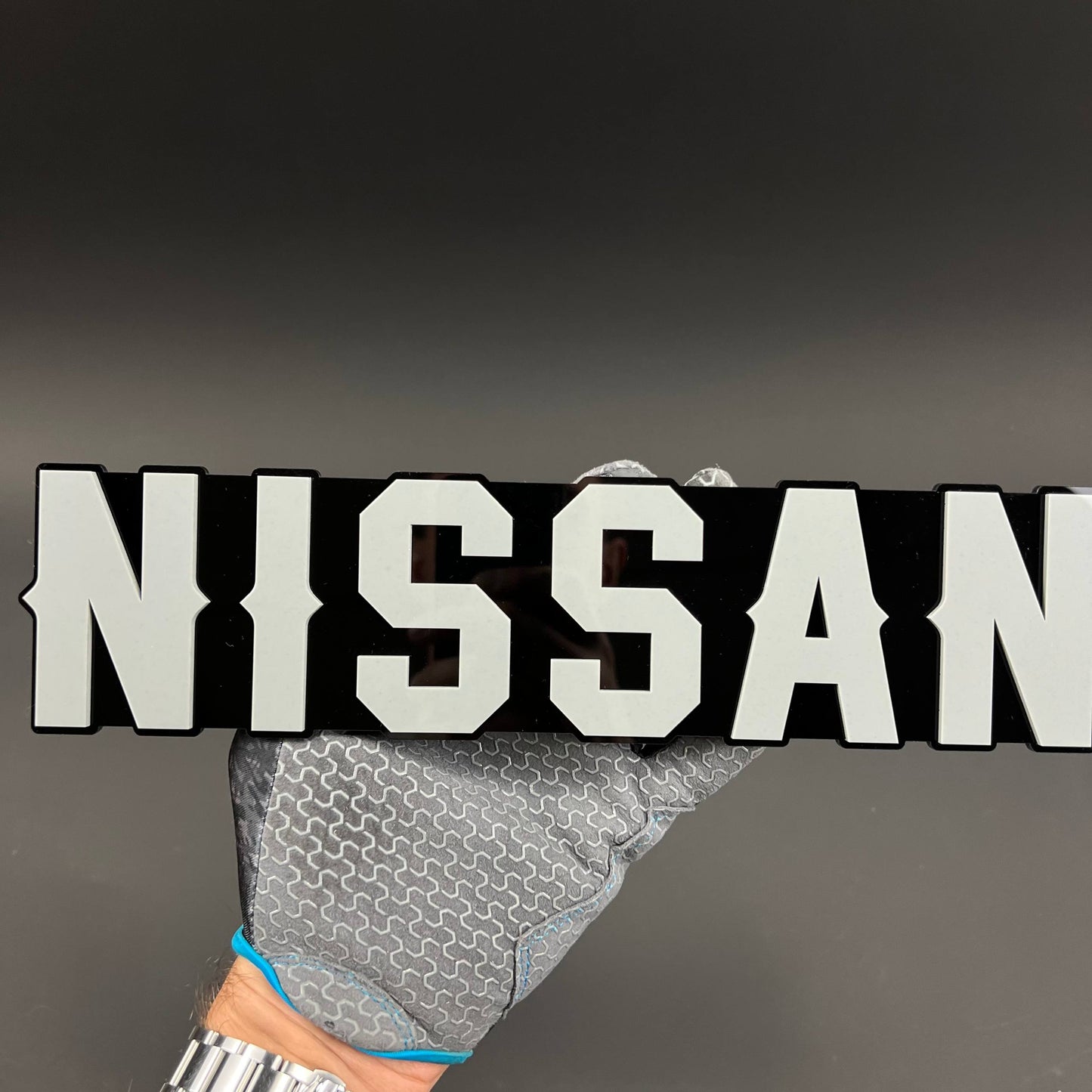 1PC NISSAN 3D Acrylic Badge - Car Truck Emblem Fender Tailgate Trunk Sticker