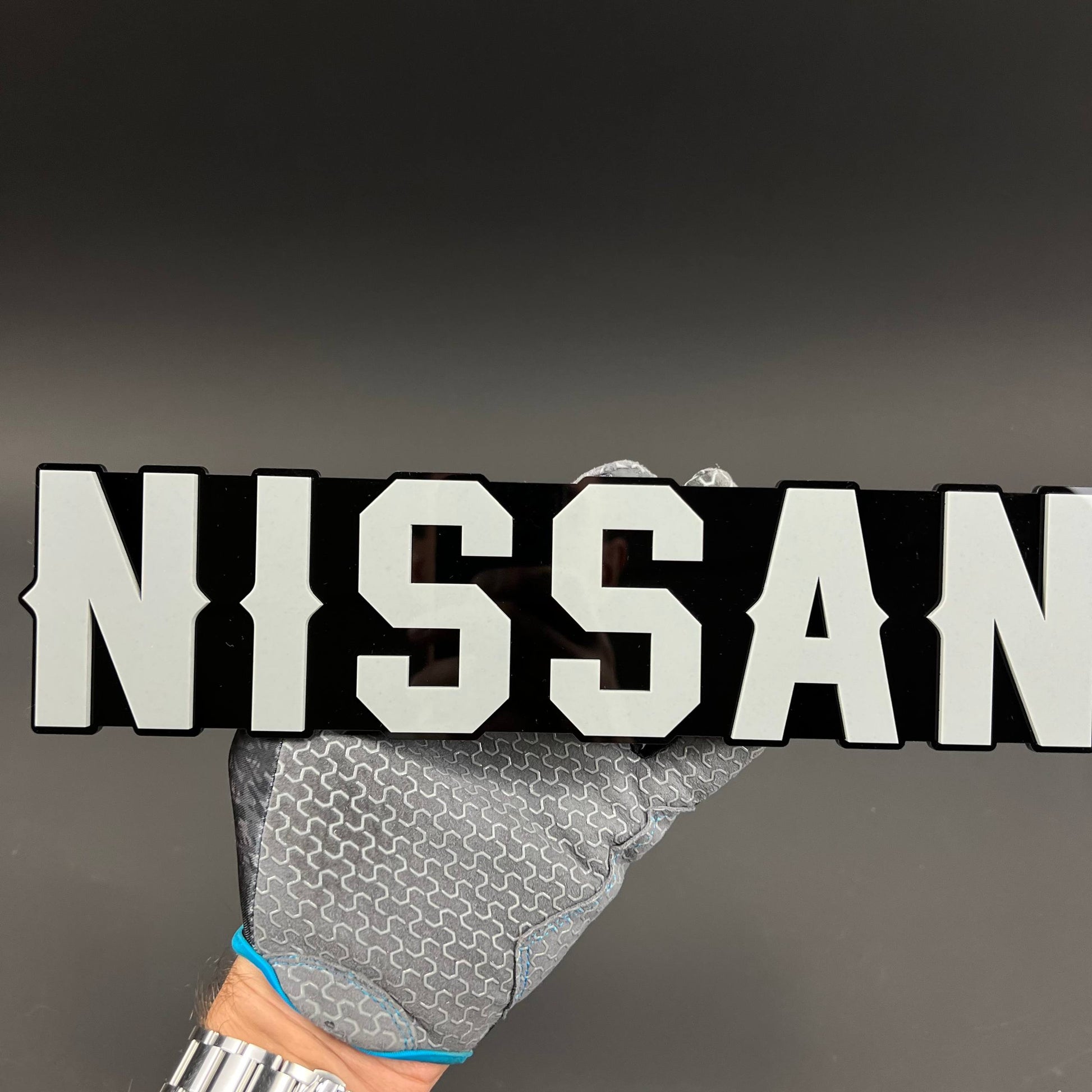 1PC NISSAN 3D Acrylic Badge - Car Truck Emblem Fender Tailgate Trunk Sticker