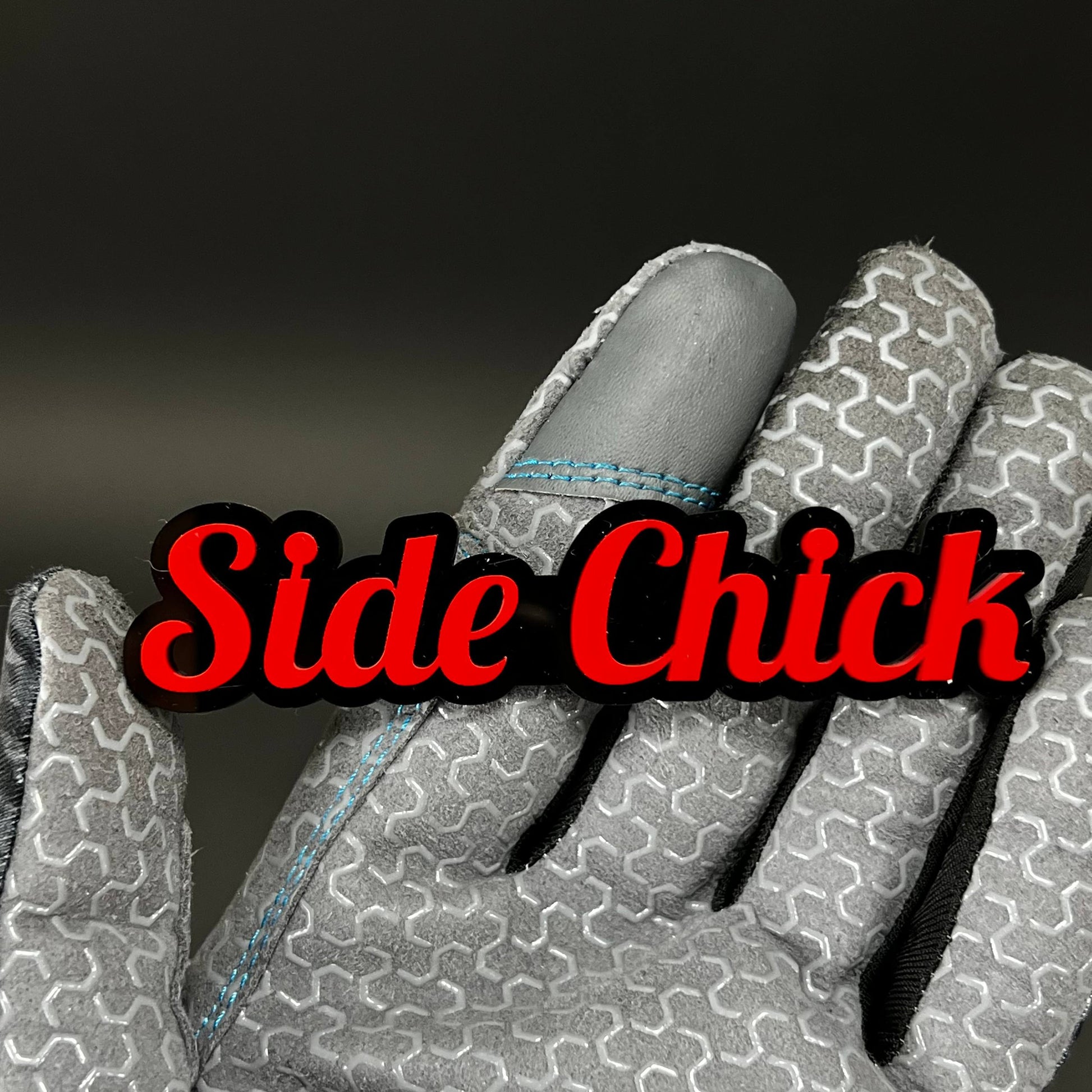 1PC SIDE CHICK 3D Acrylic Badge - Car Truck Emblem Fender Tailgate Trunk Sticker
