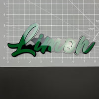 1PC Limon 3D Acrylic Badge - Car Truck Emblem Fender Tailgate Trunk Sticker