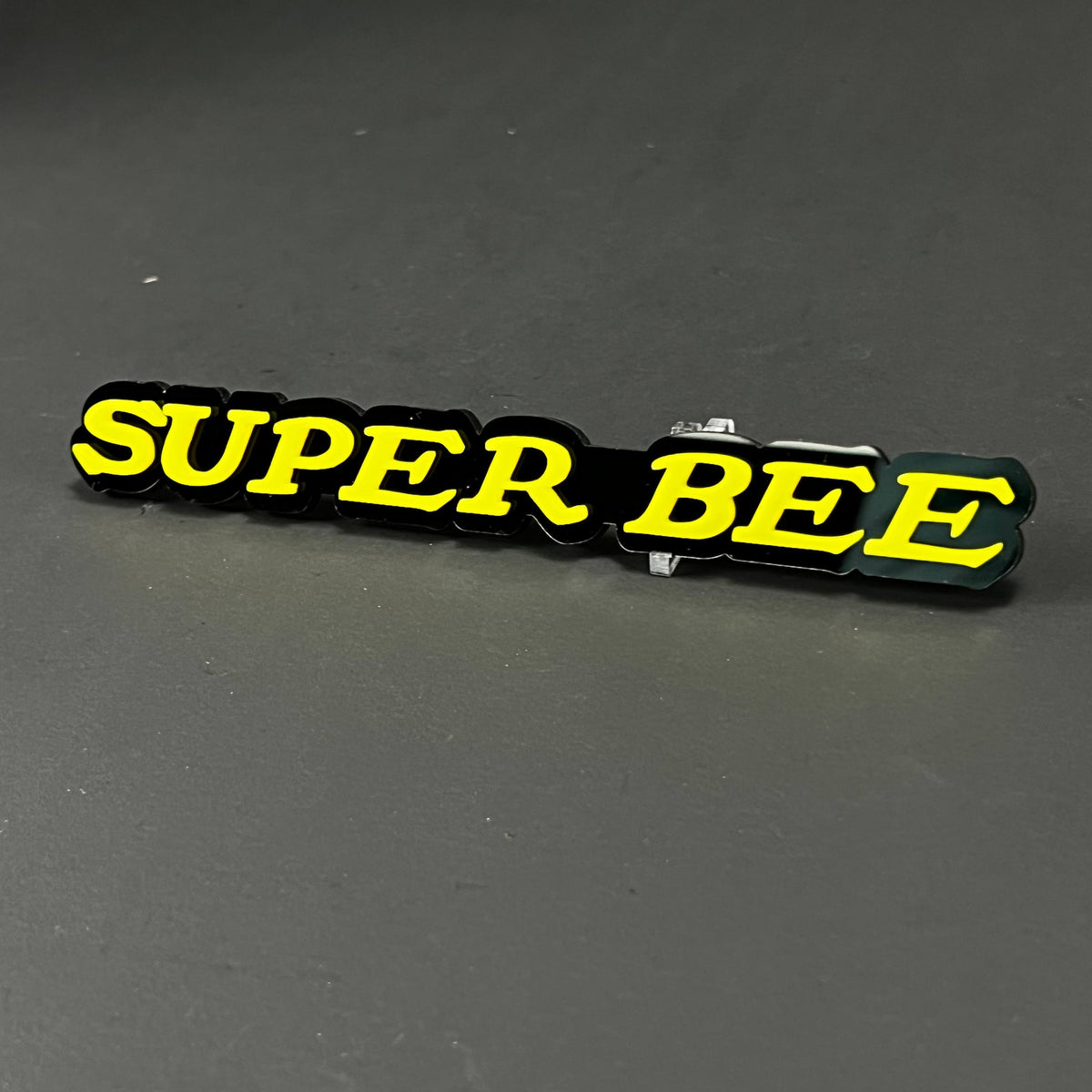 1PC SUPER BEE 3D Acrylic Badge - Car Truck Emblem Fender Tailgate Trunk Sticker