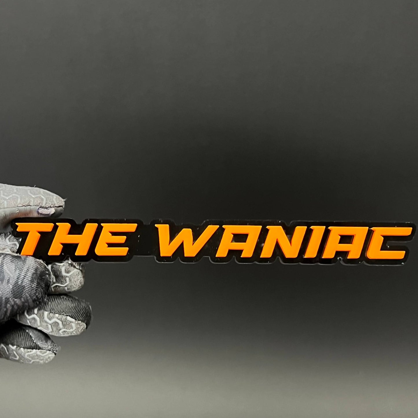 1PC THE WANIAC 3D Acrylic Badge - Car Truck Emblem Fender Tailgate Trunk Sticker