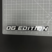 1PC OG EDITION 3D Acrylic Badge - Car Truck Emblem Fender Tailgate Trunk Sticker