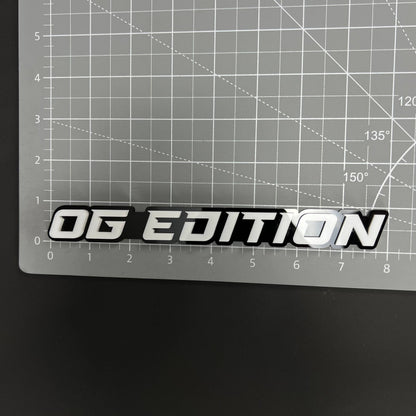 1PC OG EDITION 3D Acrylic Badge - Car Truck Emblem Fender Tailgate Trunk Sticker