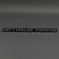 1PC OPTIMUS PRIME 3D Acrylic Badge - Car Truck Emblem Fender Sticker