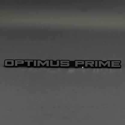 1PC OPTIMUS PRIME 3D Acrylic Badge - Car Truck Emblem Fender Sticker