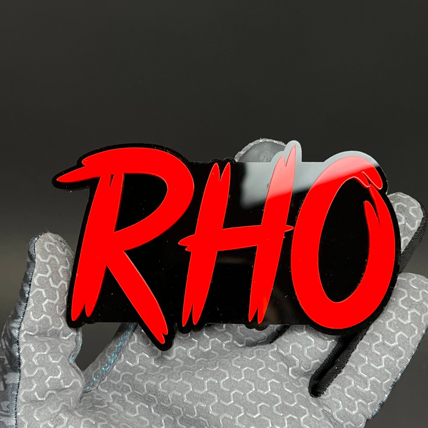 1PC RHO 3D Acrylic Badge - Car Truck Emblem Fender Tailgate Trunk Sticker