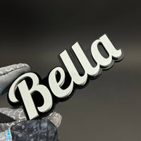 1PC Bella 3D Acrylic Badge - Car Truck Emblem Fender Tailgate Trunk Sticker