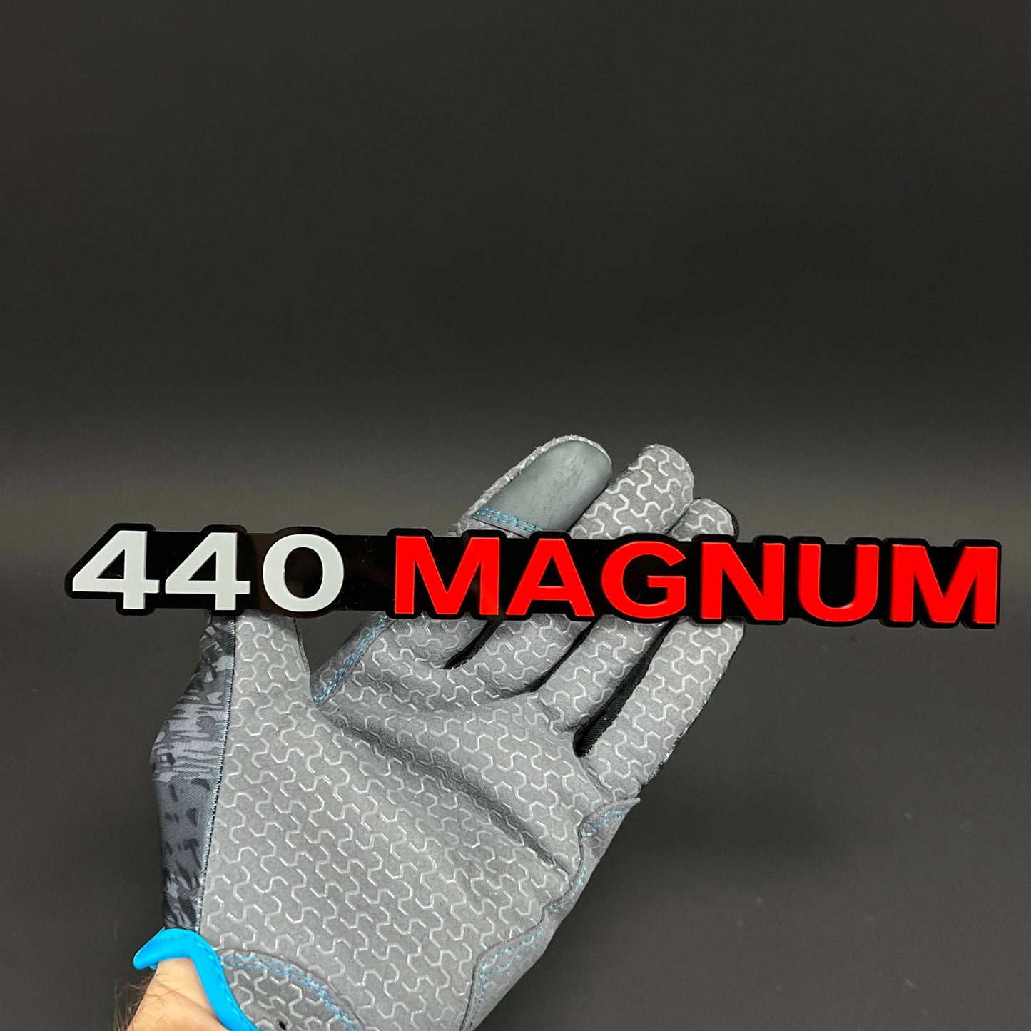 1PC 440 MAGNUM 3D Acrylic Badge - Car Truck Emblem Fender Tailgate Trunk Sticker