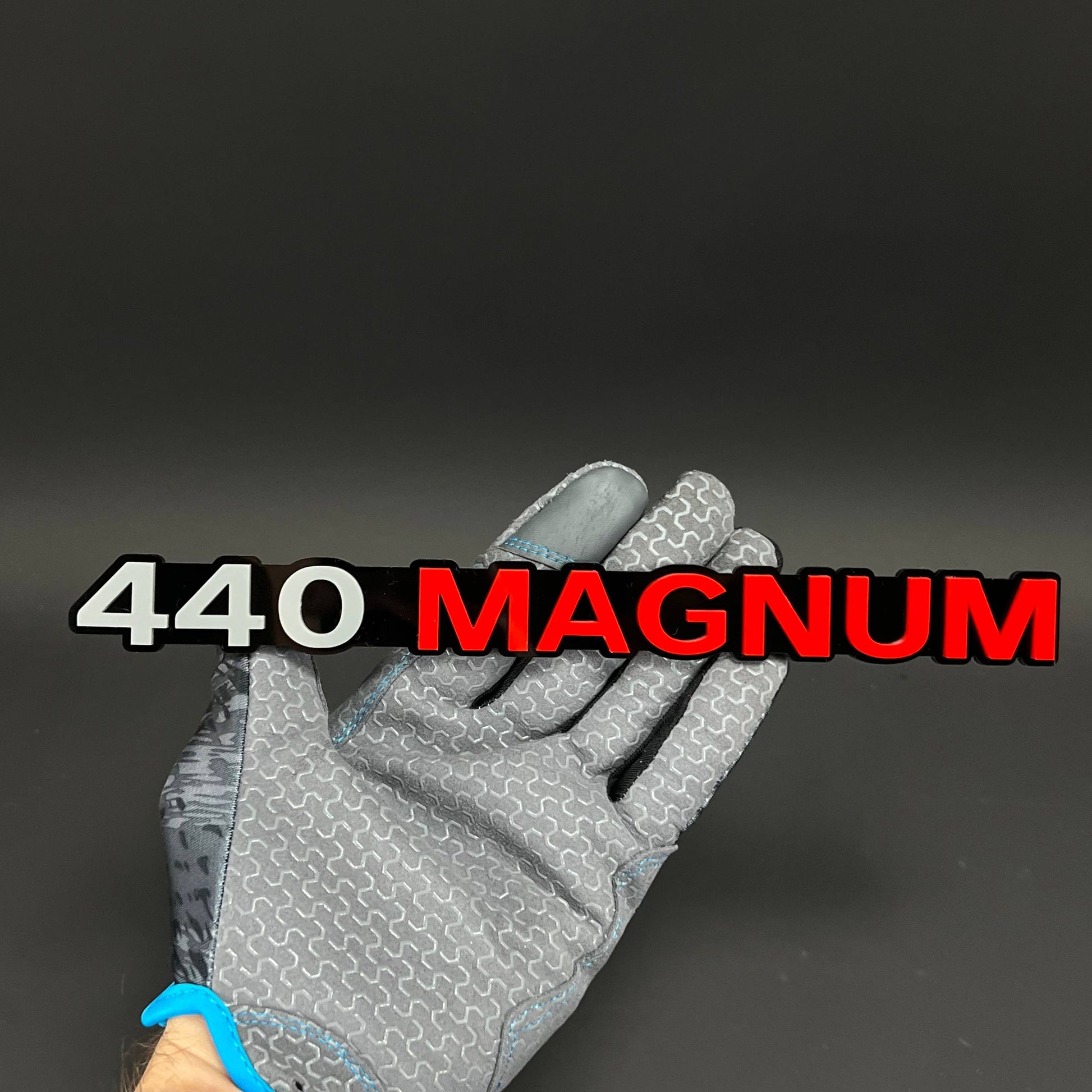 1PC 440 MAGNUM 3D Acrylic Badge - Car Truck Emblem Fender Tailgate Trunk Sticker