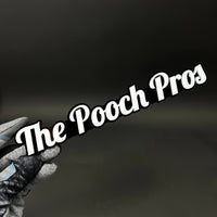 1PC The Pooch Pros 3D Acrylic Badge - Car Truck Emblem Fender Sticker
