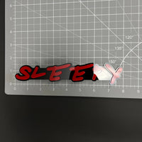 1PC SLEEPY 3D Acrylic Badge - Car Truck Emblem Fender Tailgate Trunk Sticker