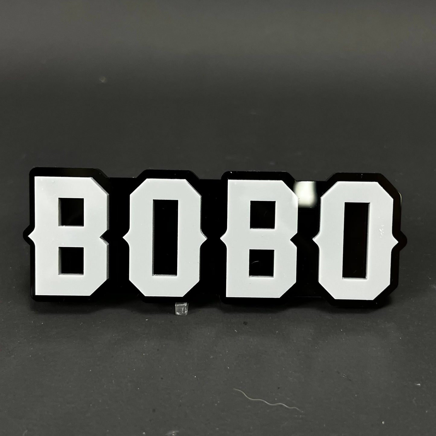 1PC BOBO 3D Acrylic Badge - Car Truck Emblem Fender Tailgate Trunk Sticker