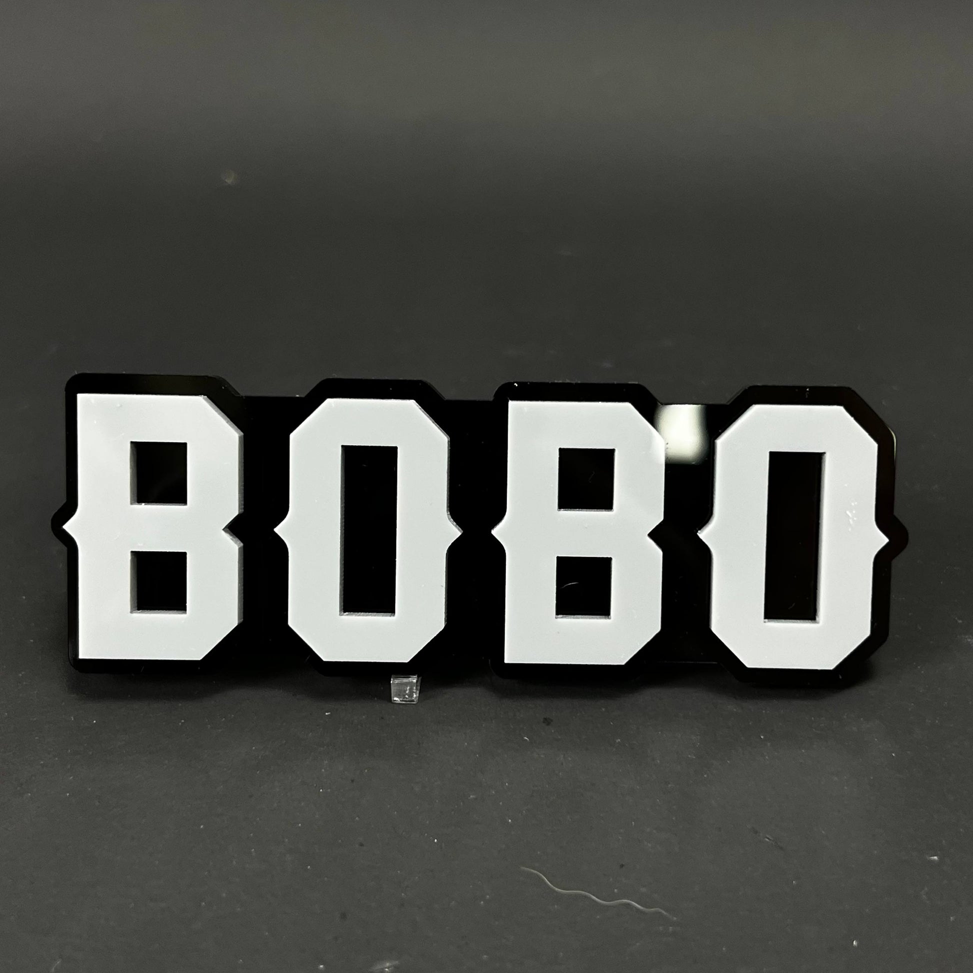 1PC BOBO 3D Acrylic Badge - Car Truck Emblem Fender Tailgate Trunk Sticker