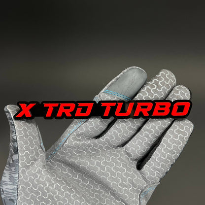 1PC X TRD TURBO 3D Acrylic Badge - Car Truck Emblem Fender Sticker
