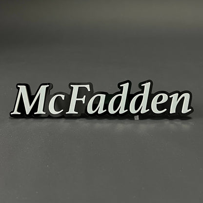 1PC McFadden 3D Acrylic Badge - Car Truck Emblem Fender Tailgate Trunk Sticker