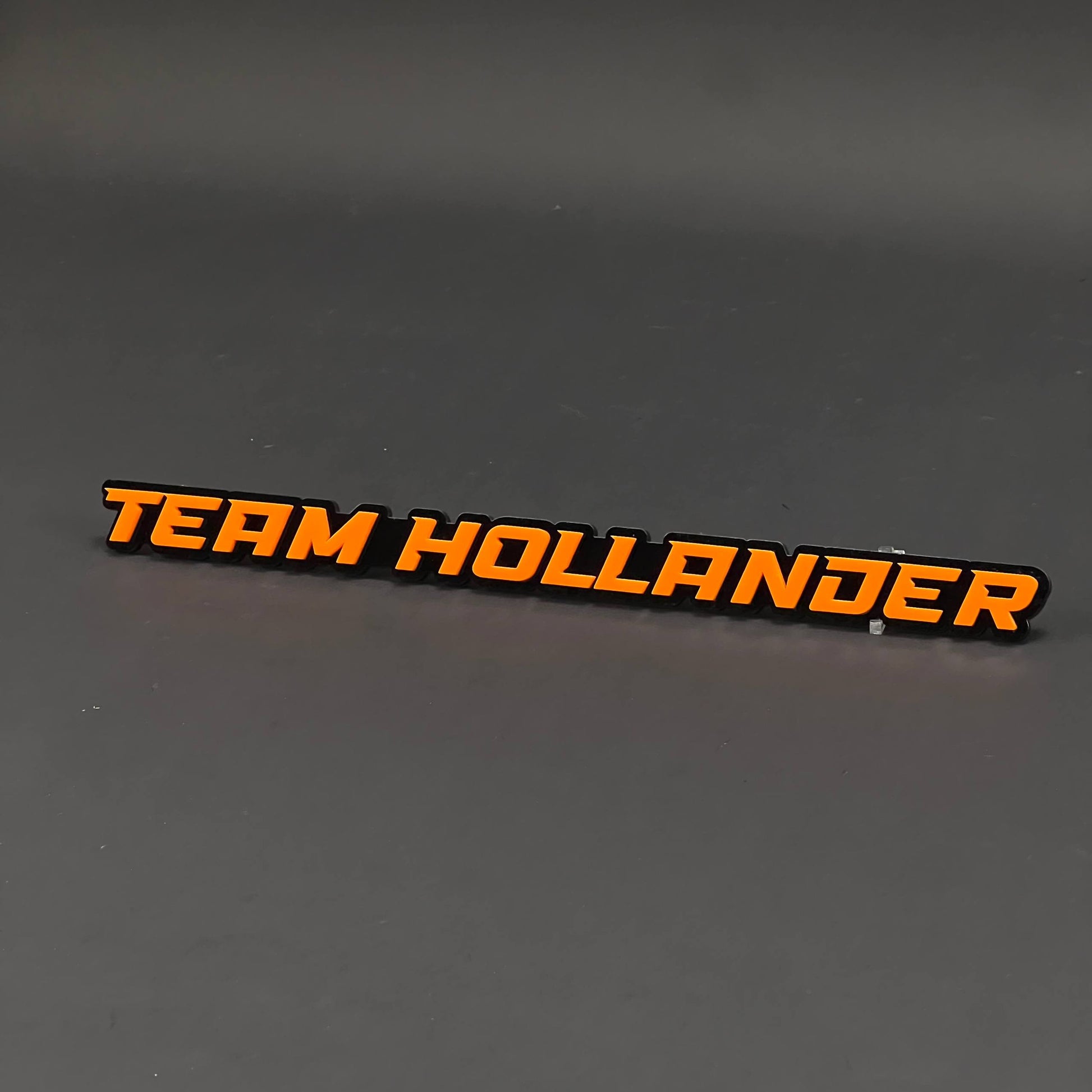 1PC TEAM HOLLANDER 3D Acrylic Badge - Car Truck Emblem Fender Sticker