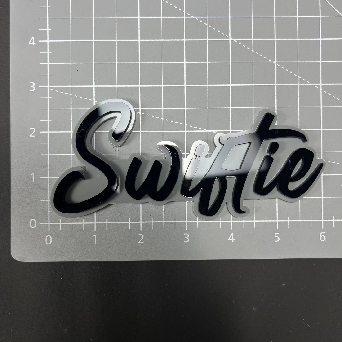 1PC Swiftie 3D Acrylic Badge - Car Truck Emblem Fender Tailgate Trunk Sticker