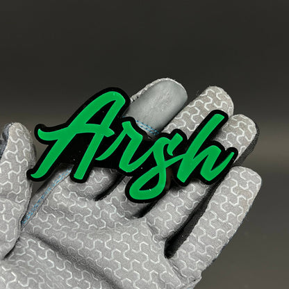 1PC Arsh 3D Acrylic Badge - Car Truck Emblem Fender Tailgate Trunk Sticker