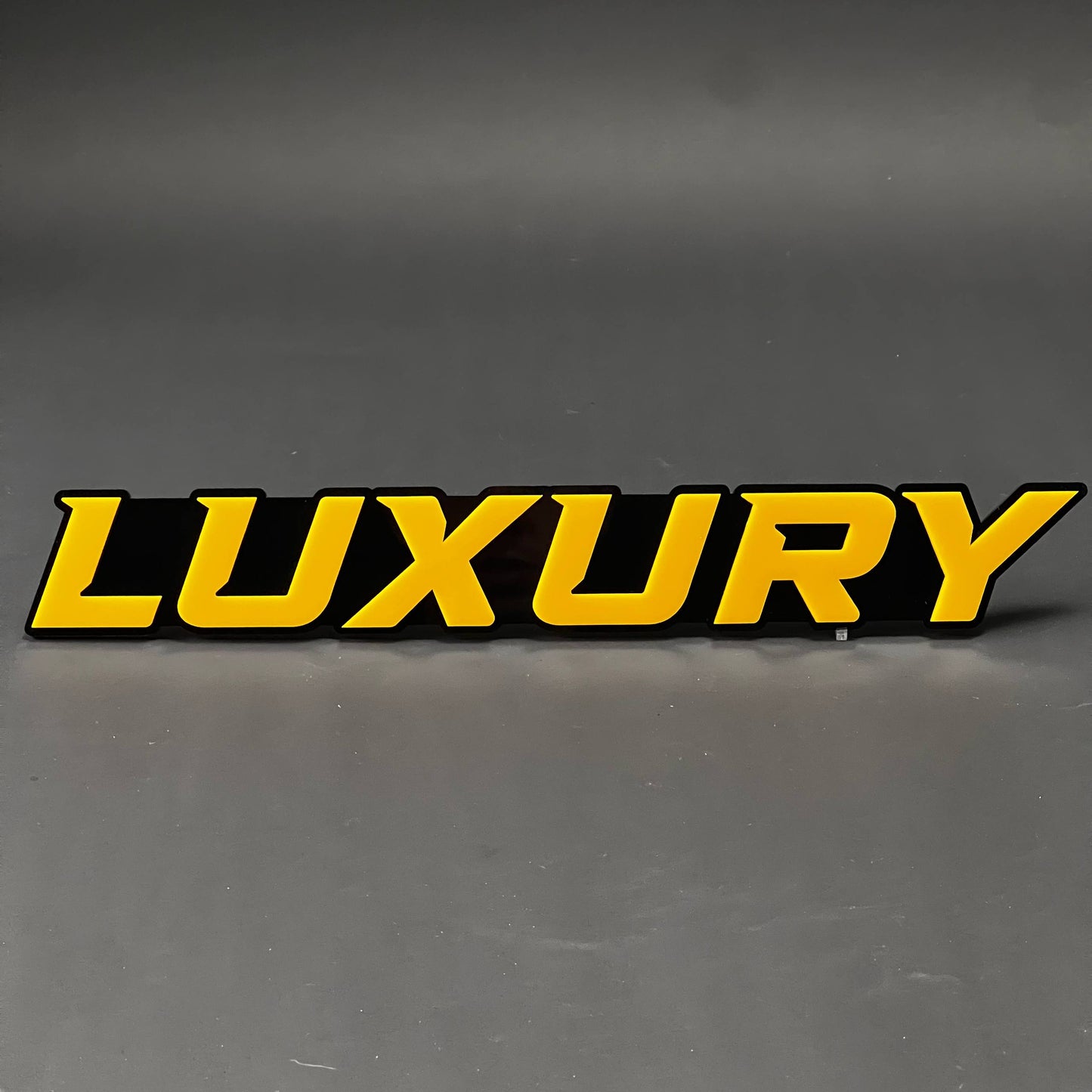 1PC LUXURY 3D Acrylic Badge - Car Truck Emblem Fender Tailgate Trunk Sticker
