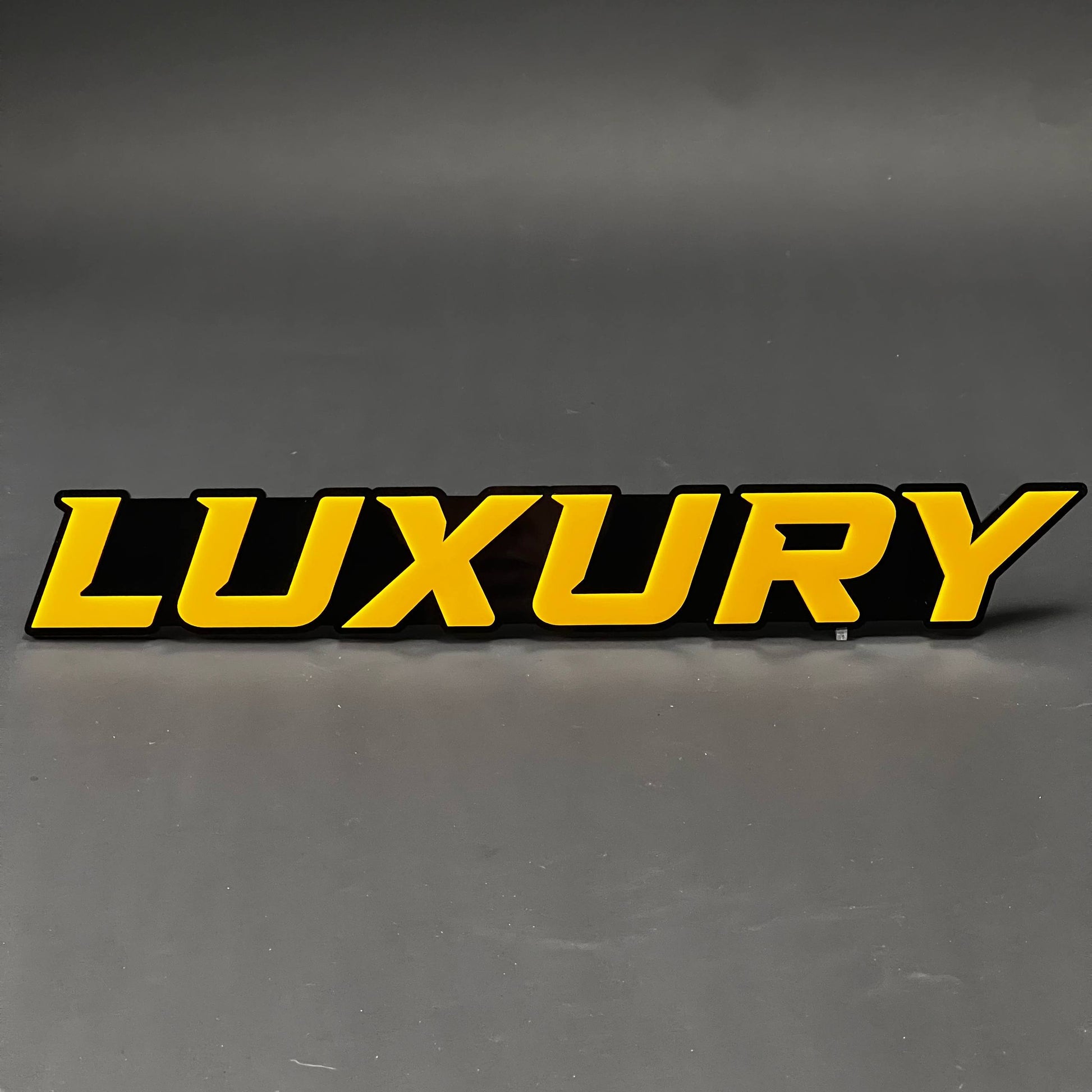 1PC LUXURY 3D Acrylic Badge - Car Truck Emblem Fender Tailgate Trunk Sticker