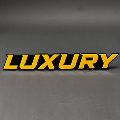 1PC LUXURY 3D Acrylic Badge - Car Truck Emblem Fender Tailgate Trunk Sticker