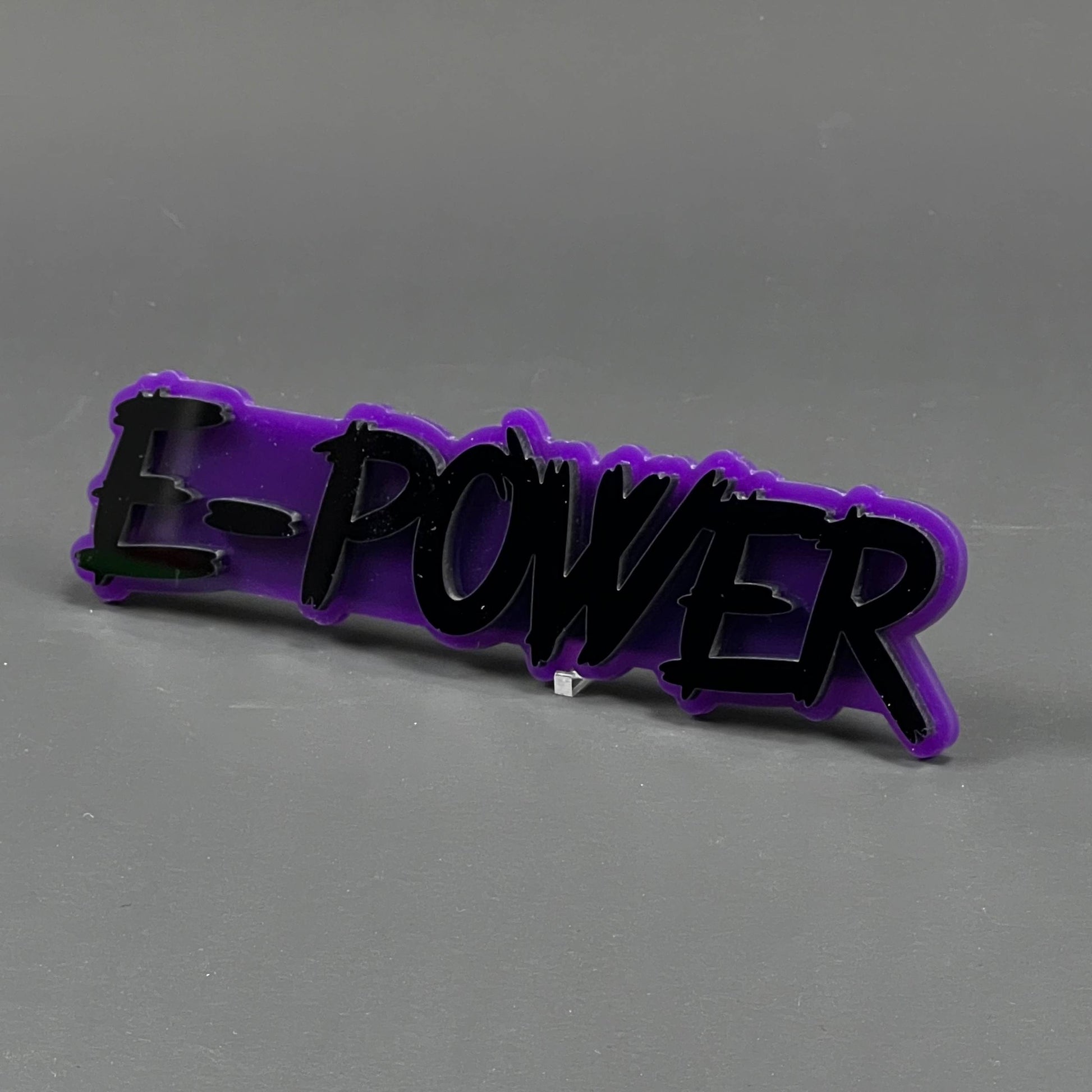1PC E-POWER 3D Acrylic Badge - Car Truck Emblem Fender Tailgate Trunk Sticker
