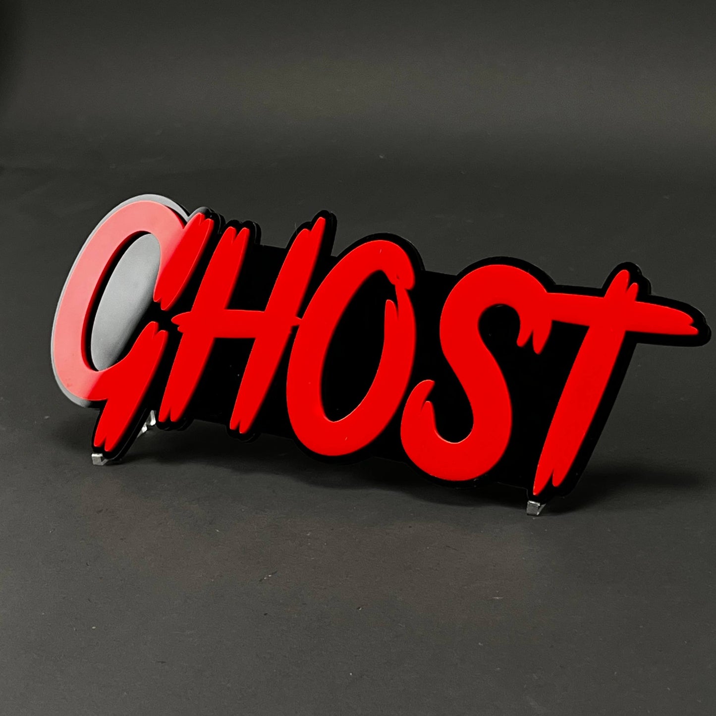 1PC GHOST 3D Acrylic Badge - Car Truck Emblem Fender Tailgate Trunk Sticker