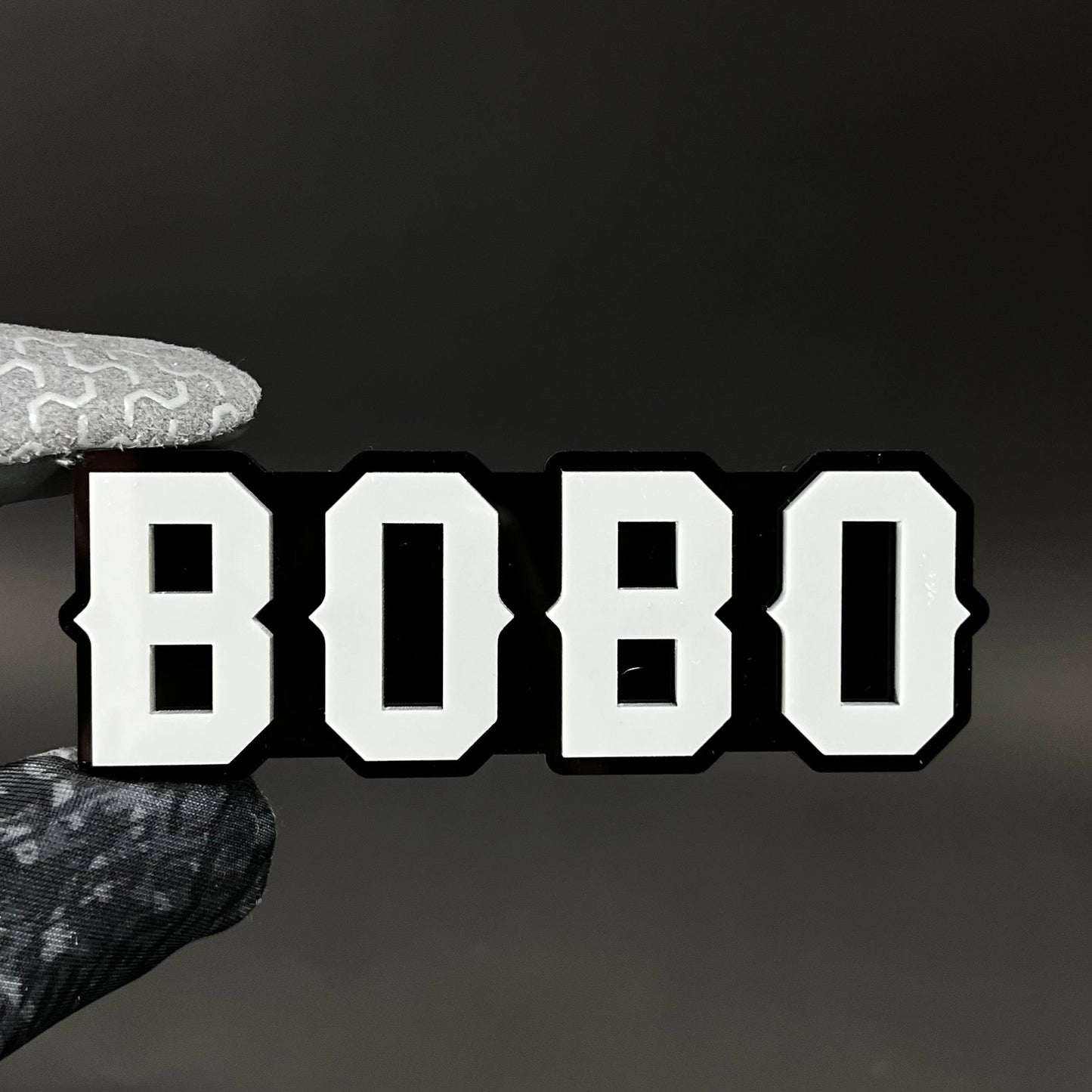 1PC BOBO 3D Acrylic Badge - Car Truck Emblem Fender Tailgate Trunk Sticker
