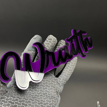1PC Wraith 3D Acrylic Badge - Car Truck Emblem Fender Tailgate Trunk Sticker
