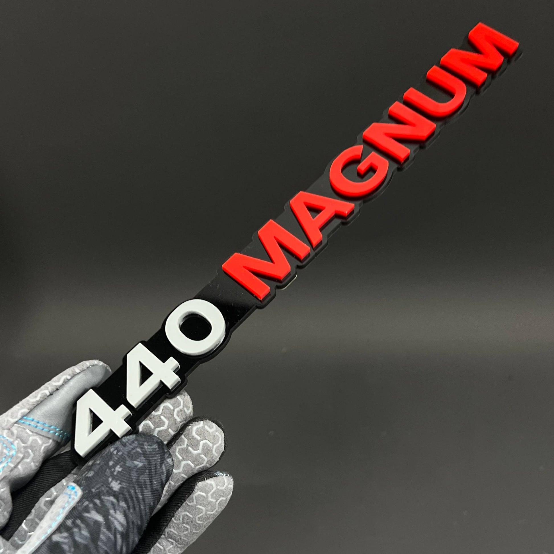 1PC 440 MAGNUM 3D Acrylic Badge - Car Truck Emblem Fender Tailgate Trunk Sticker