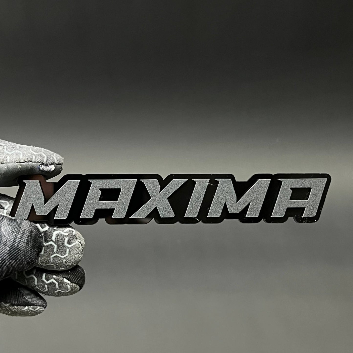 1PC MAXIMA 3D Acrylic Badge - Car Truck Emblem Fender Tailgate Trunk Sticker