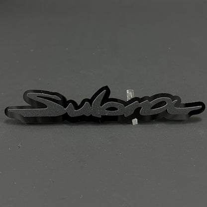 1PC Subaru 3D Acrylic Badge - Car Truck Emblem Fender Tailgate Trunk Sticker