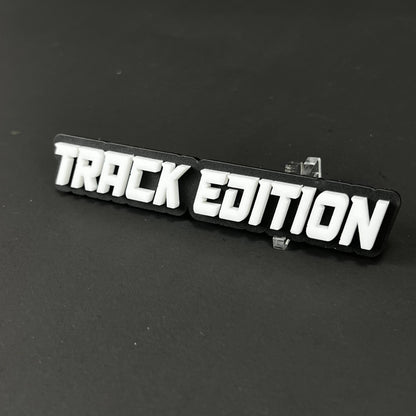 1PC TRACK EDITION 3D Acrylic Badge - Car Truck Emblem Fender Sticker