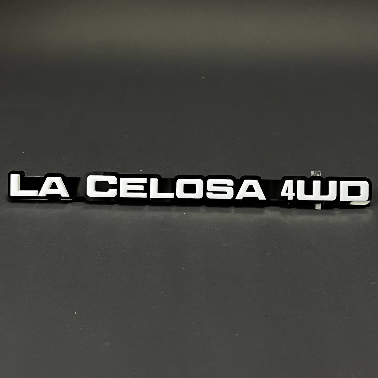 1PC LA CELOSA 4WD 3D Acrylic Badge - Car Truck Emblem Fender Sticker