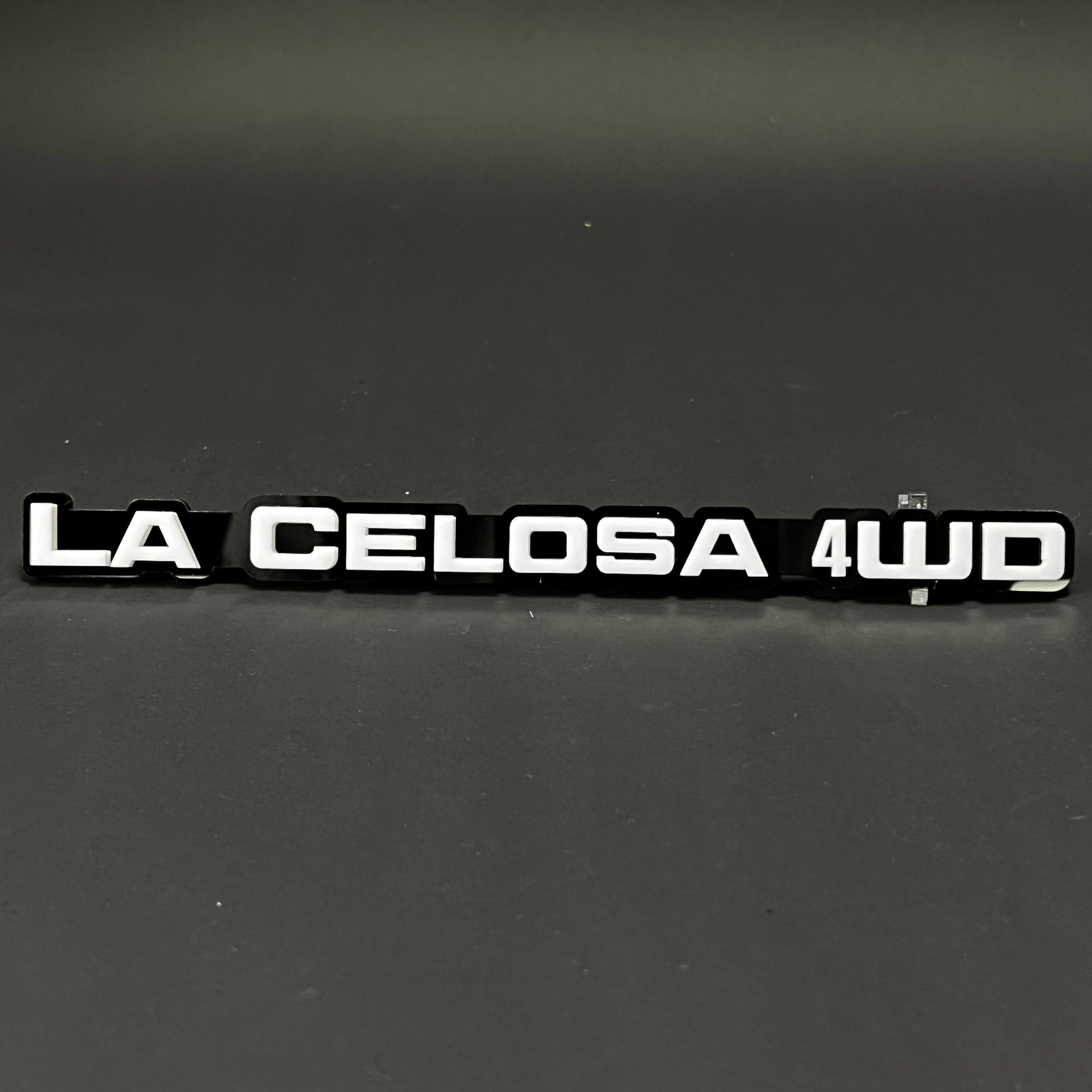 1PC LA CELOSA 4WD 3D Acrylic Badge - Car Truck Emblem Fender Sticker