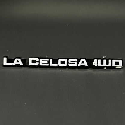 1PC LA CELOSA 4WD 3D Acrylic Badge - Car Truck Emblem Fender Sticker
